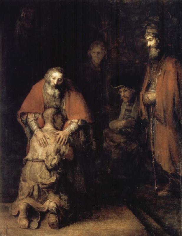 REMBRANDT Harmenszoon van Rijn The Return of the Prodigal Son oil painting image